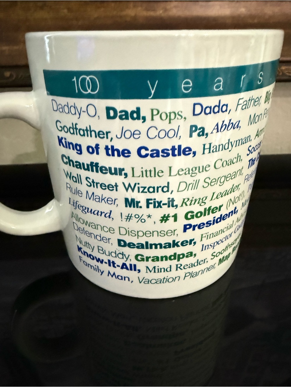Burdines “The Florida Store” celebrates "Dad" Ceramic large 100 years Mug - Picture 5 of 8